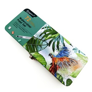 آبرنگ 72 رنگ نیمه حرفه ای جورجینا