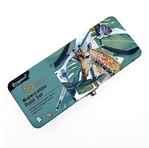 آبرنگ 50 رنگ نیمه حرفه ای جورجینا