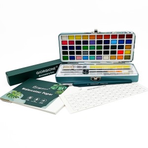 آبرنگ 50 رنگ نیمه حرفه ای جورجینا