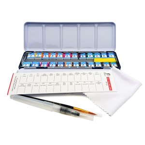 آبرنگ 24 رنگ حرفه ای جورجینا