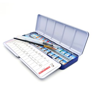 آبرنگ 24 رنگ حرفه ای جورجینا