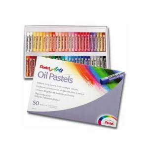پاستل روغنی 50 رنگ برند پنتل