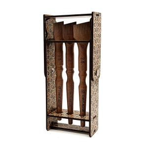 ست قلم پارویی یک تکه 3 عددی (کوچک) همراه با استند