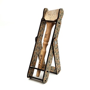 ست قلم پارویی یک تکه 3.5 سانت همراه با استند