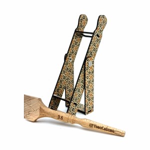 ست قلم پارویی یک تکه 3.5 سانت همراه با استند