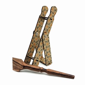 ست قلم پارویی یک تکه 3 سانت همراه با استند