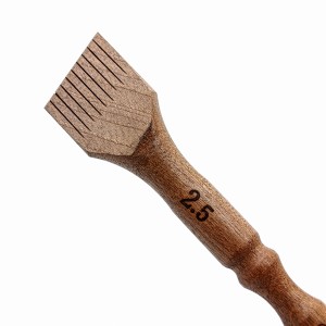 ست قلم پارویی یک تکه 2.5 سانت همراه با استند