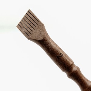 ست قلم پارویی یک تکه 2 سانت همراه با استند