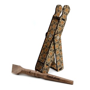 ست قلم پارویی یک تکه 2 سانت همراه با استند