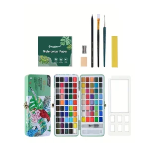 آبرنگ 90 رنگ نیمه حرفه ای جورجینا