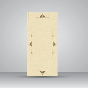 کاغذ تذهیب دار چاپی،50*23 cm، کد 707، (بسته 10 عددی)