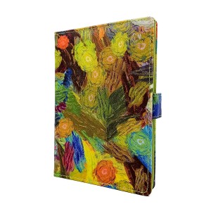 سر رسید 1405 -فنری طرح چرم - طرح رنگی رنگی