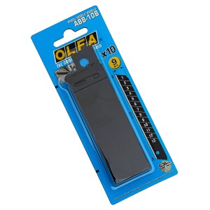 تیغ کاتر فولادی کوچک ده ورقی الفا 45 درجه ABB 10