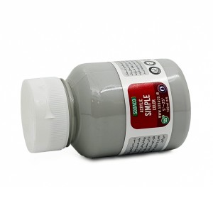 رنگ اکریلیک ساده 125 میل طوسی برند سوداکو کد02395