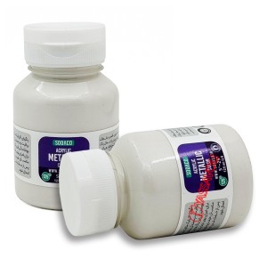 رنگ اکریلیک متالیک 125 میل صدفی برند سوداکو کد 02246