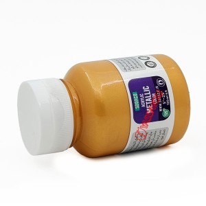 رنگ اکریلیک متالیک 125 میل طلایی برند سوداکو کد 02291