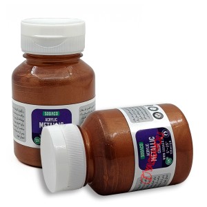 رنگ اکریلیک متالیک 125 میل مسی برند سوداکو کد 02292