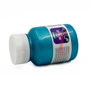 رنگ اکریلیک متالیک 125 میل فیروزه ای برند سوداکو کد 02293