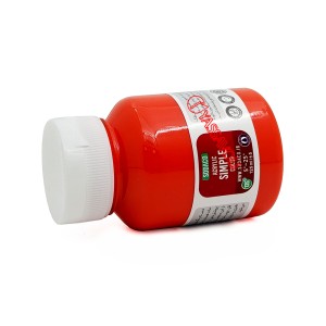 رنگ اکریلیک ساده  125 میل نارنجی برند سوداکو کد 02304