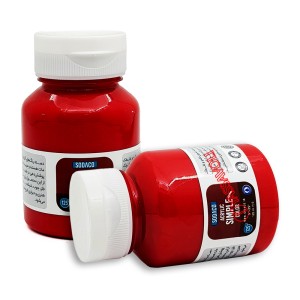 رنگ اکریلیک ساده 125 میل قرمز ساده برند سوداکو کد02306