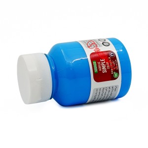 رنگ اکریلیک ساده 125 میل آبی روشن برند سوداکو کد 02310