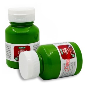 رنگ اکریلیک ساده 125 میل سبز روشن برند سوداکو کد 02311