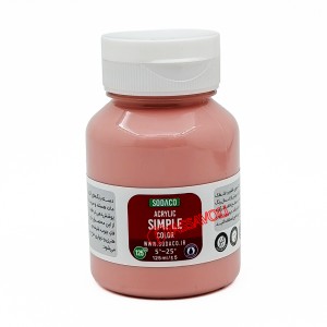 رنگ اکریلیک ساده 125 میل کالباسی برند سوداکو کد 02319