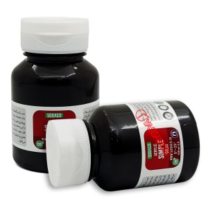 رنگ اکریلیک ساده 125 میل مشکی برند سوداکو کد02324