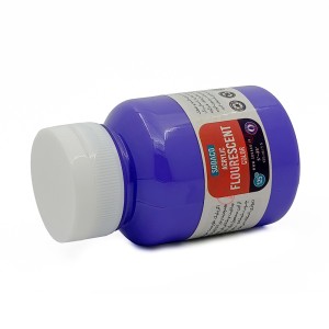 رنگ اکریلیک فلورسنت 125 میل بنفش وینزور برند سوداکو کد 02733