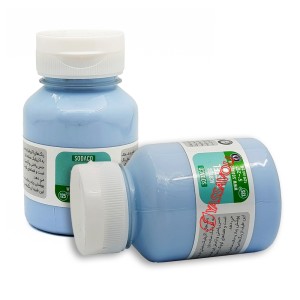 رنگ اکریلیک پاستلی 125 میل آبی پودر برند سوداکو کد 02767