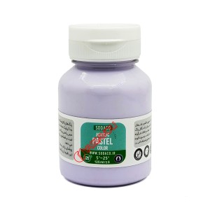 رنگ اکریلیک پاستلی 125 میل بنفش روشن برند سوداکو کد 02768