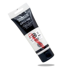 رنگ اکریلیک تیوپ متالیک 75 میل صدفی برند سوداکو کد 08246