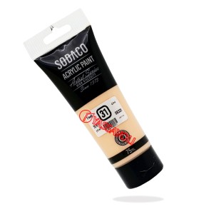 رنگ اکریلیک تیوپ ساده 75 میل بدن برند سوداکو کد 08331