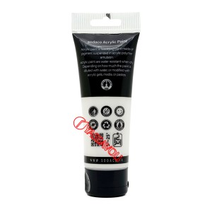 رنگ اکریلیک تیوپ ساده 75 میل سفیدبرند سوداکو کد 08340