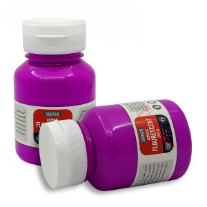 رنگ اکریلیک فلورسنت 125 میل بنفش کبالت برند سوداکو کد02747