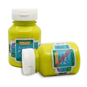 رنگ اکریلیک پاستلی 125 میل سبز کاهویی برند سوداکو کد 02770