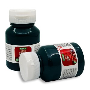 رنگ اکریلیک ساده 125 میل سبز سیر برند سوداکو کد 02343