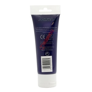 رنگ اکریلیک 75 میل برند ماریس کد 439 DIOXZINVIOLET