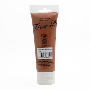 رنگ اکریلیک 75 میل برند ماریس کد 343 ORANGE GREY