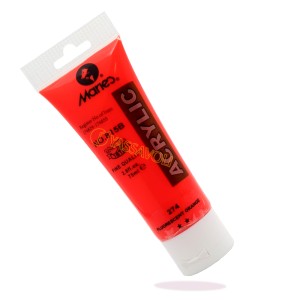 رنگ اکریلیک 75 میل برند ماریس کد 274 FLLEMO ORANGE
