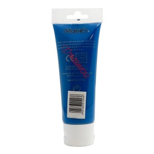 رنگ اکریلیک 75 میل برند ماریس کد 486 AZURE BLUE