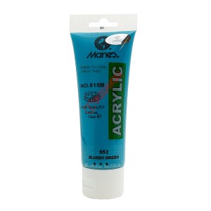 رنگ اکریلیک 75 میل برند ماریس کد 552 BLUISH GREEN