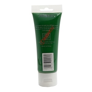 رنگ اکریلیک 75 میل برند ماریس کد 568 SAP GREEN