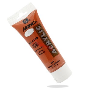 رنگ اکریلیک 75 میل برند ماریس کد 684 BURNT SIENNA