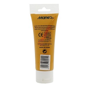 رنگ اکریلیک 75 میل برند ماریس کد 676 YELLOW OCHRE