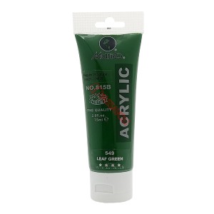 رنگ اکریلیک 75 میل برند ماریس کد 549 LEAF GREEN