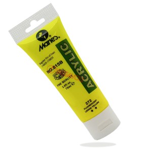 رنگ اکریلیک 75 میل برند ماریس کد 272 FLLEMO YELLOW