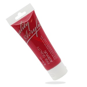 رنگ اکریلیک 75 میل برند ماریس کد 341 PROSPE CRIMSON