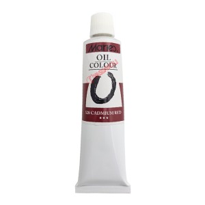 رنگ روغن 170 میل برند ماریس کد 328 - CADMIUMRED