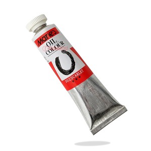 رنگ روغن 50 میل برند ماریس کد 302 SCARLET